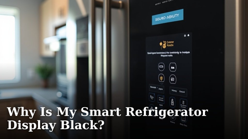 Why Is My Smart Refrigerator Display Black?