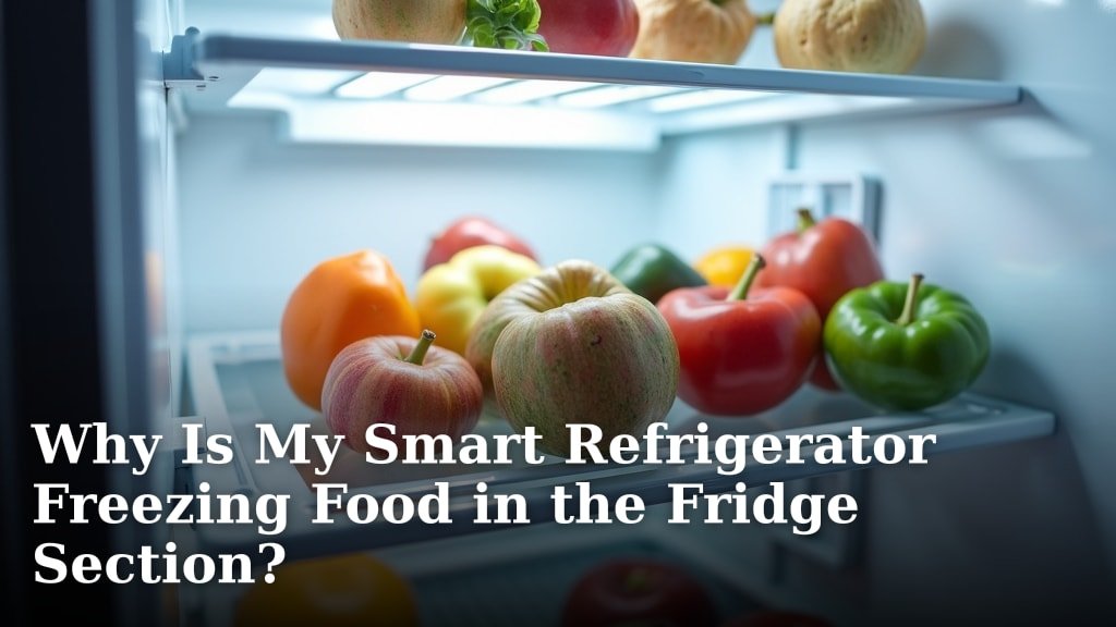 Why Is My Smart Refrigerator Freezing Food in the Fridge Section?