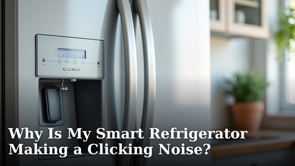 Why Is My Smart Refrigerator Making a Clicking Noise?
