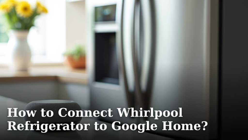 How to Connect Whirlpool Refrigerator to Google Home?