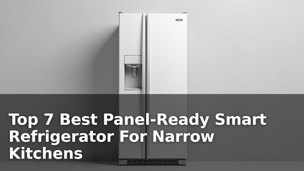 Best Panel-Ready Smart Refrigerator For Narrow Kitchens
