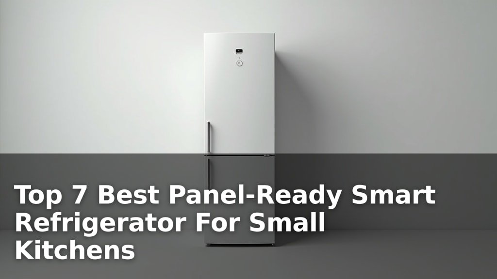 Best Panel-Ready Smart Refrigerator For Small Kitchens