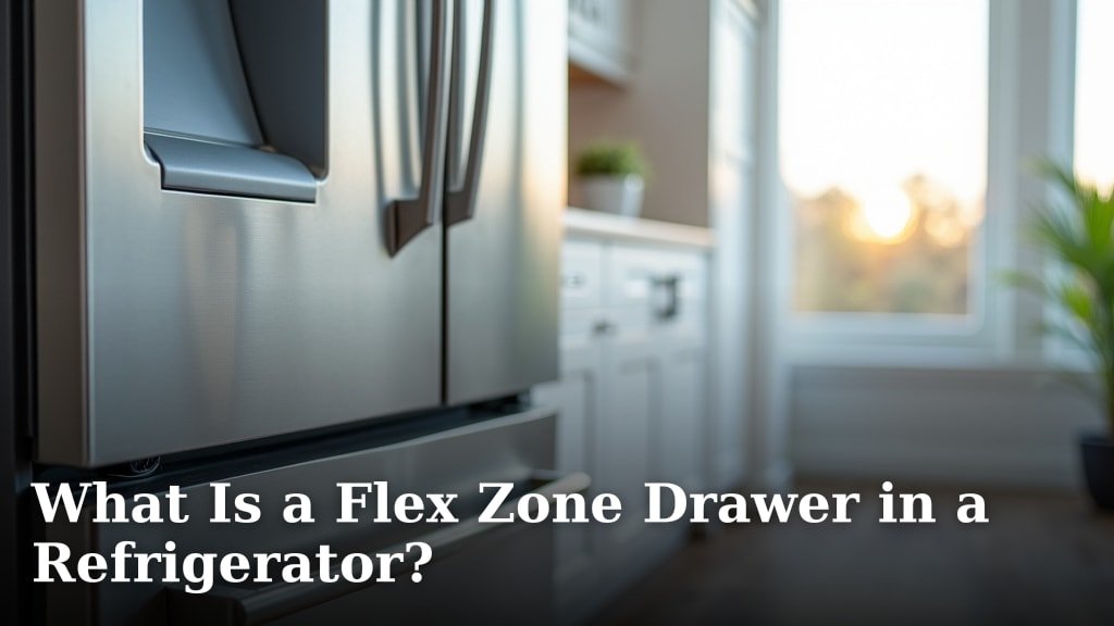 What Is a Flex Zone Drawer in a Refrigerator?