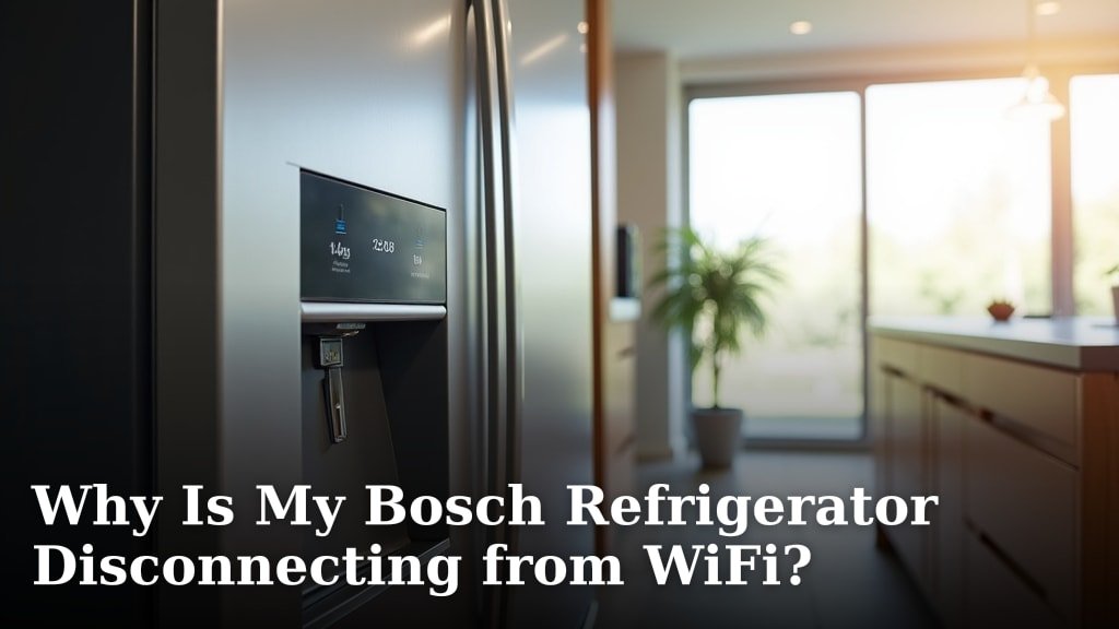 Why Is My Bosch Refrigerator Disconnecting from WiFi?