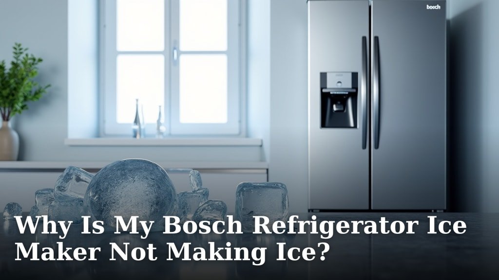 Why Is My Bosch Refrigerator Ice Maker Not Making Ice?