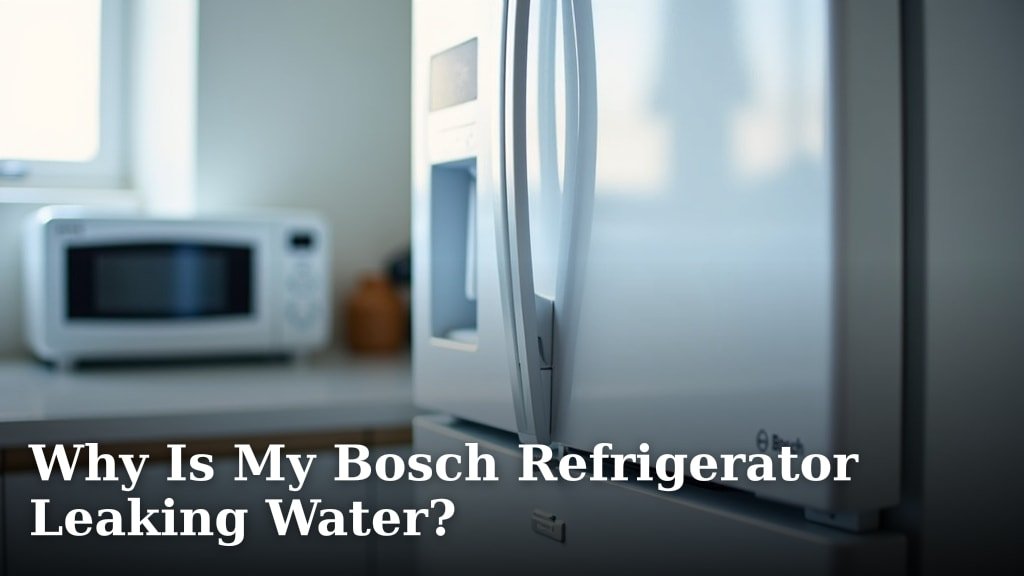 Why Is My Bosch Refrigerator Leaking Water?