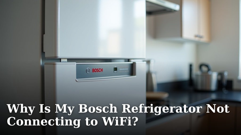 Why Is My Bosch Refrigerator Not Connecting to WiFi?