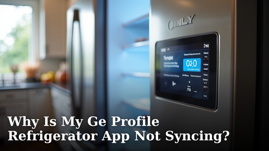 Why Is My Ge Profile Refrigerator App Not Syncing?