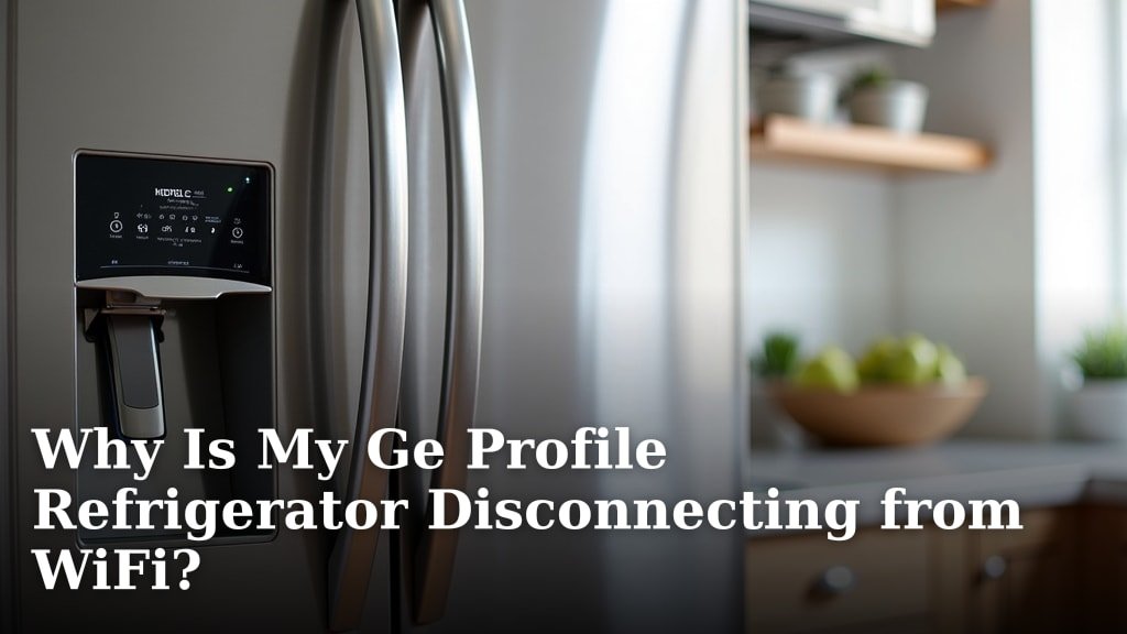 Why Is My Ge Profile Refrigerator Disconnecting from WiFi?