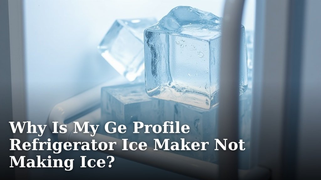 Why Is My Ge Profile Refrigerator Ice Maker Not Making Ice?