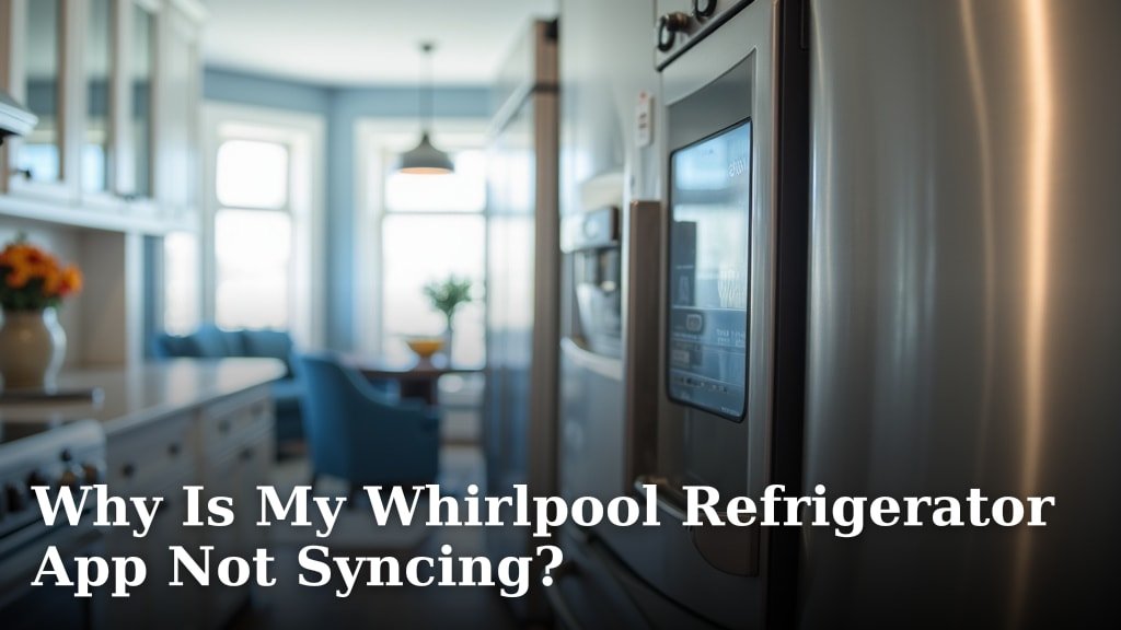 Why Is My Whirlpool Refrigerator App Not Syncing?