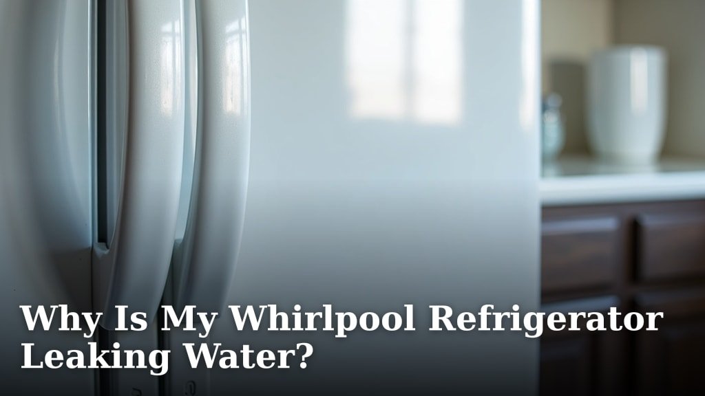 Why Is My Whirlpool Refrigerator Leaking Water?