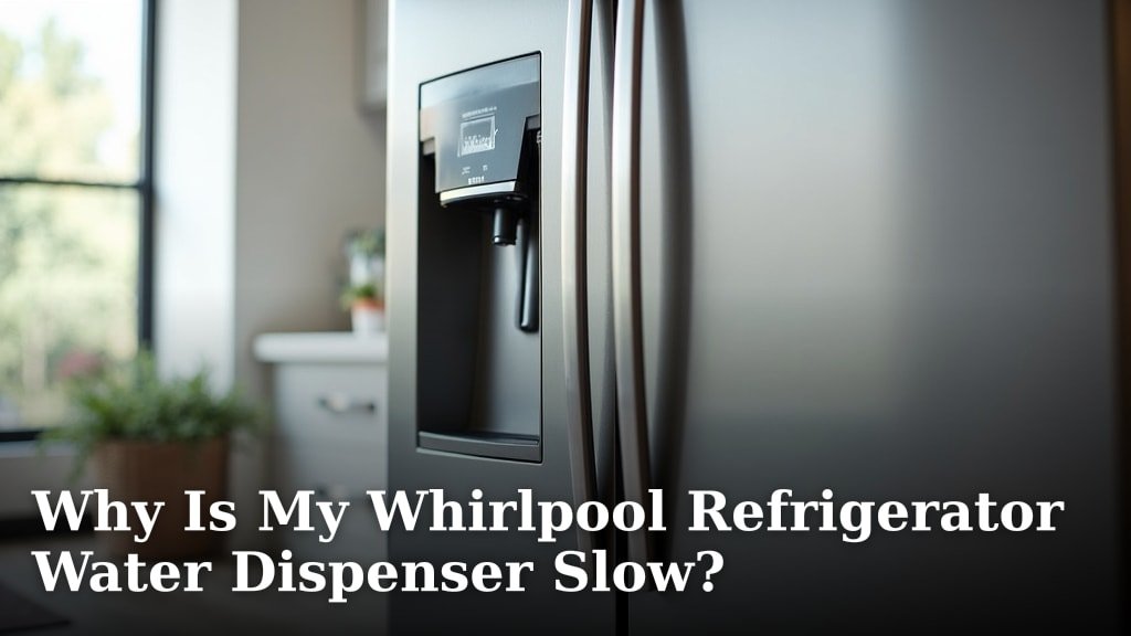Why Is My Whirlpool Refrigerator Water Dispenser Slow?