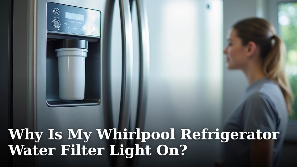Why Is My Whirlpool Refrigerator Water Filter Light On?